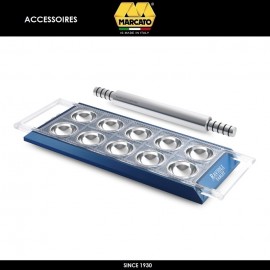 Набор для равиоли Ravioli Tablet на 10 шт., синий, Marcato