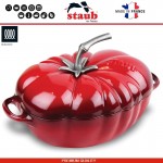 Кастрюля-жаровня чугунная La Cocotte Tomate, 3.45 л, D 25 см, Staub