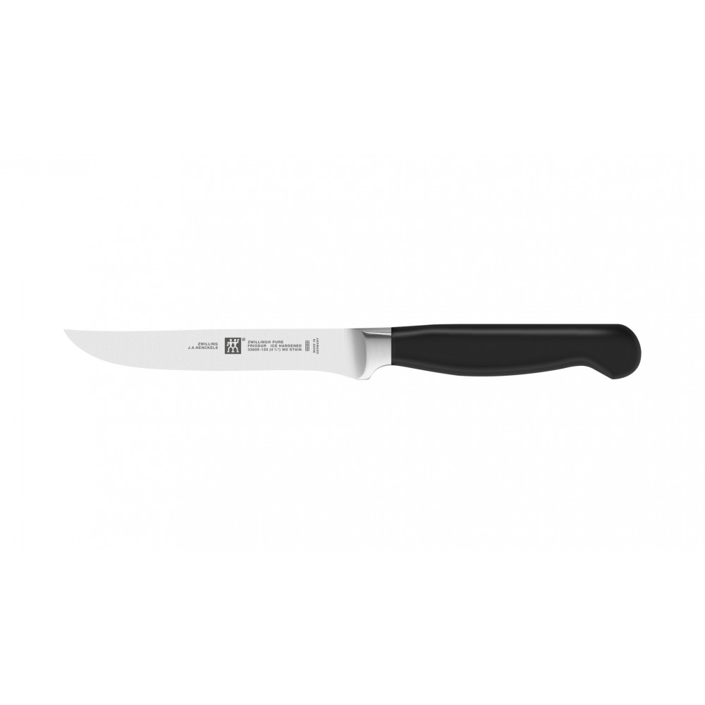 Нож для стейка, лезвие 12 см, профессиональная сталь, серия Pure, Zwilling