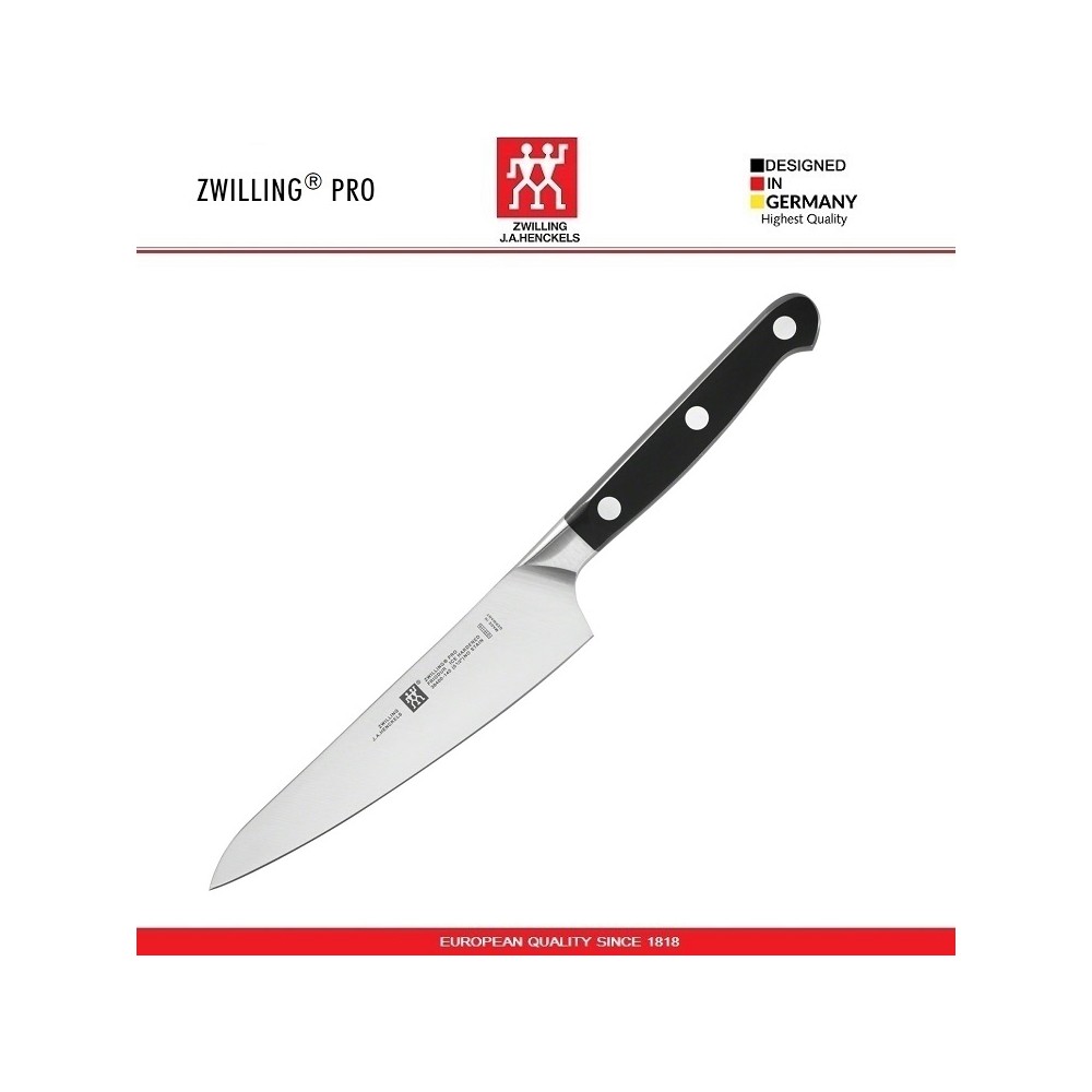Нож поварской, лезвие 14 см, профессиональная сталь, серия PRO, Zwilling