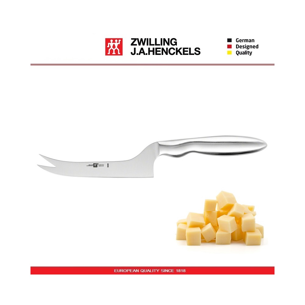 Нож Cheese для сыра универсальный с зубцами, 13 см, сталь 18/10, Zwilling