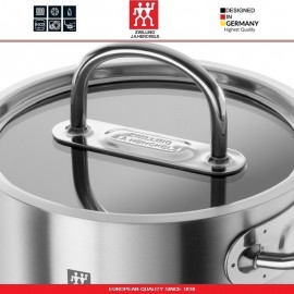 Кастрюля Prime, 2,4 л, D 16 см, индукционное дно, нержавеющая сталь 18/10, Zwilling