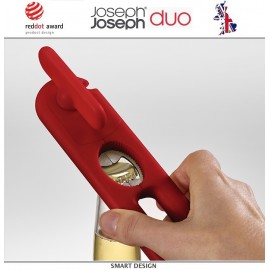 Нож-открывалка DUO 3 в 1 для консервов и бутылочных крышек, Joseph Joseph