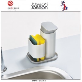 Диспенсер DUO для моющего средства с держателем для губки, Joseph Joseph, Великобритания