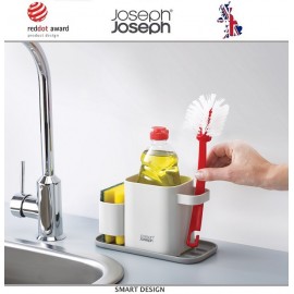 Диспенсер DUO для моющего средства с держателем для губки, Joseph Joseph, Великобритания
