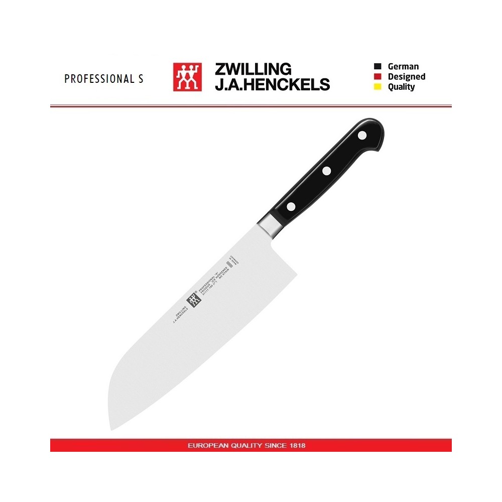 Нож сантоку Professional S, лезвие 18 см, Zwilling