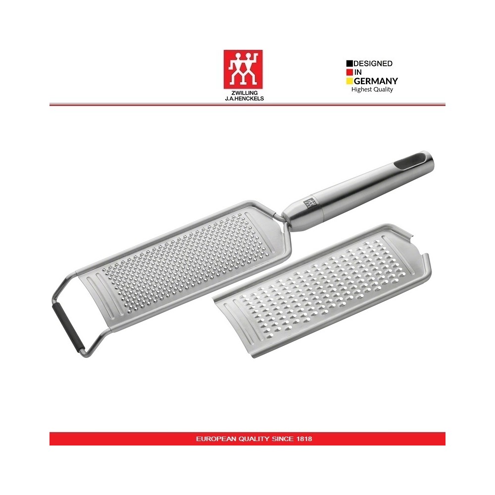 Терка TWIN Pure Steel со сменным лезвием, нержавеющая сталь 18/10, Zwilling