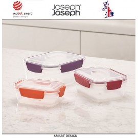 Контейнер NEST Lock для пищевых продуктов, 0.6 литра, Joseph Joseph, Великобритания