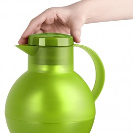 Заварочный чайник со стеклянной колбой, 1 л, полипропилен, зеленый, серия SAMBA TEA, Emsa