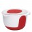 Миска для смешивания с крышкой MIX&BAKE, 2 л, пищевой красный, Emsa