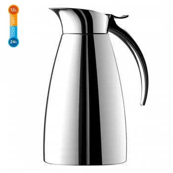 Термос с двойной стальной колбой Aroma Steel, 0,6 л, сталь 18/10, серия Eleganza, Emsa