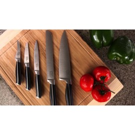 Нож Сантоку, длина 17,1 см, профессиональная сталь, серия Belmont, Chicago Cutlery