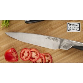 Нож поварской, длина 20,3 см, профессиональная сталь, серия Design Pro, Chicago Cutlery