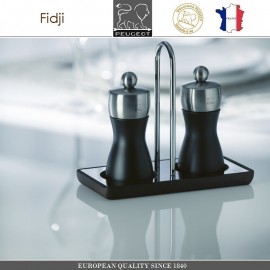 Мельница Fidji для соли, H 12 см, черный, Peugeot