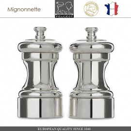 Мельница Mignonnette серебро для перца, H 10 см, PEUGEOT