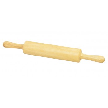 Скалка с ручками, L 42 см, дерево гевея, Oriental Way