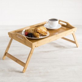Столик для завтрака в постель, L 50 см, W 30 см, дерево, Oriental Way