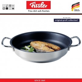 Антипригарная сковорода с двумя ручками Original Pro Collection, D 28 см, сталь 18/10, Fissler