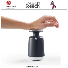 Диспенсер PRESTO для мыла, 250 мл, серый, Joseph Joseph, Великобритания