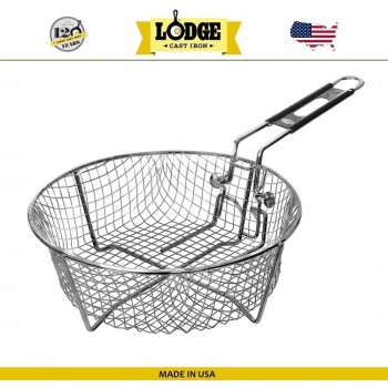Корзина для фритюра, D 23 см, сталь нержавеющая, Lodge