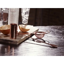 Ложка барменская с мадлером, L 25 см, сталь, медное покрытие, серия Luxe, Bonzer 