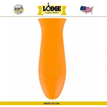 Накладка-прихватка на ручку силиконовая, L 14.3 см, оранжевый, Lodge