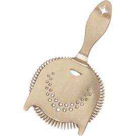 Стрейнер с ушками, сталь, серебряное покрытие, серия Luxe, Bonzer 