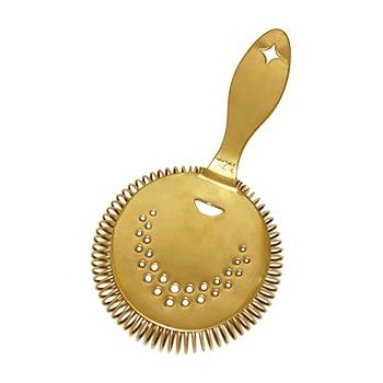 Стрейнер, сталь, золотое покрытие, серия Luxe, Bonzer