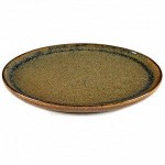 Мелкая тарелка, D 21 см, H 1,5 см, керамика ручной работы, цвет серый, серия Surface, Serax
