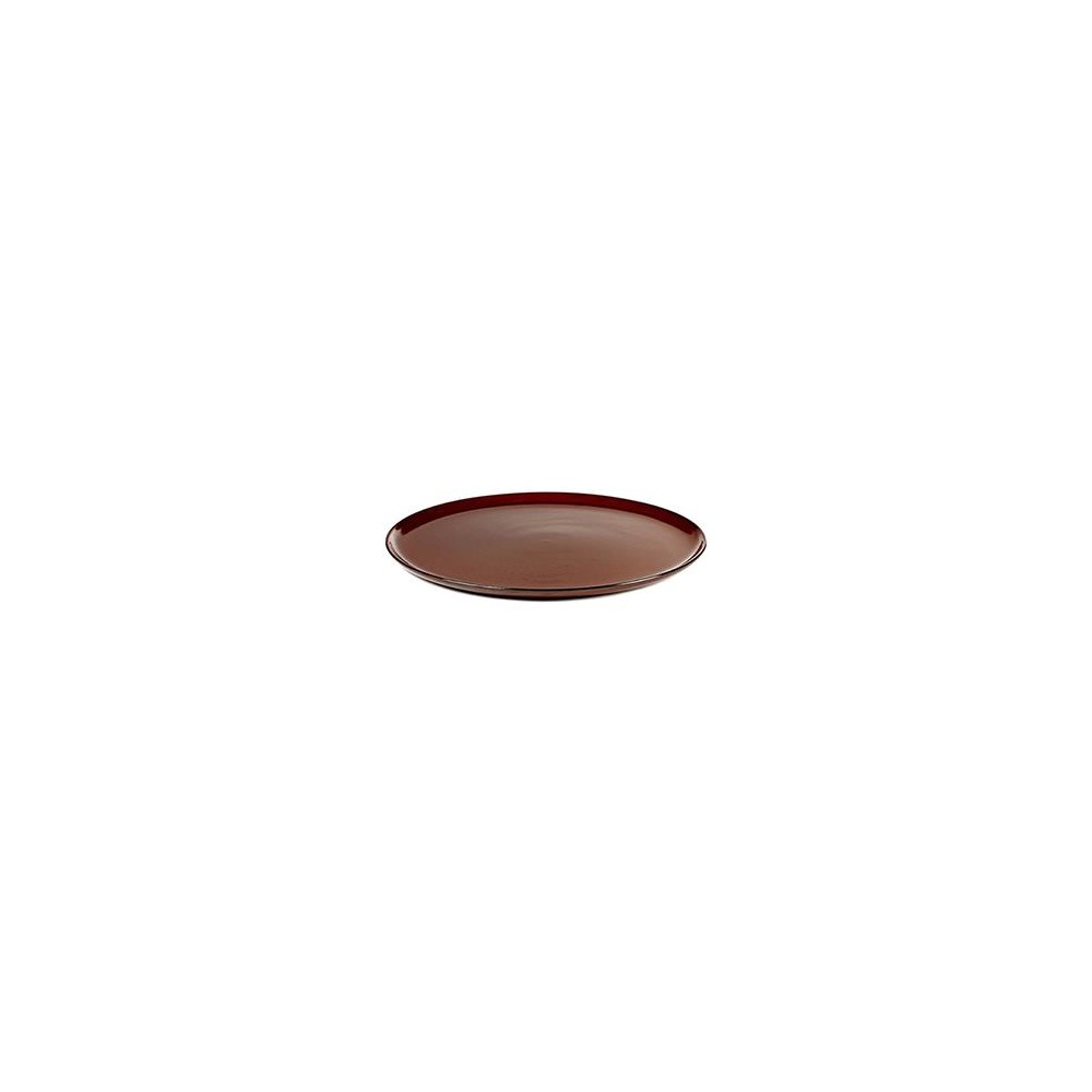 Обеденная тарелка TERRES DE REVES коричневый, D 26 см, керамика ручной работы, SERAX