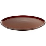 Обеденная тарелка TERRES DE REVES коричневый, D 26 см, керамика ручной работы, SERAX