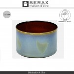 Емкость порционная TERRES DE REVES лунный голубой-коричневый, 175 мл, керамика ручной работы, SERAX
