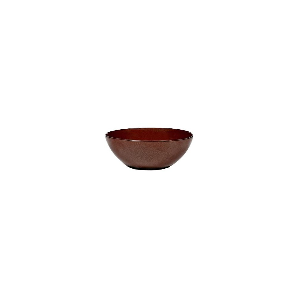 Салатник TERRES DE REVES медно-коричневый, D 18.5 см, керамика ручной работы, SERAX