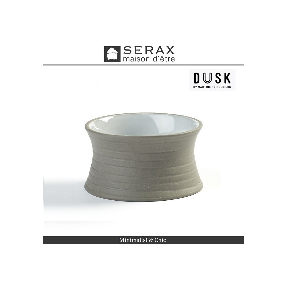 Емкость DUSK для джема, соуса, десерта, D 9 см, H 4 см, керамика ручной работы, SERAX