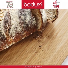 Хлебница Bistro с крышкой-доской для хлеба, белый, BODUM