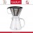 Капельный кофейник Melior, 600 мл, черный фильтр, BODUM