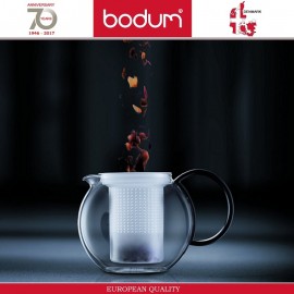 Заварочный чайник ASSAM с пресс-фильтром, 1000 мл, кремовый, BODUM