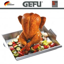 Набор BBQ GRILL TRIO 3 в 1 для курицы, шашлыка, овощей, GEFU
