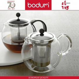Заварочный чайник ASSAM с пресс-фильтром, 1000 мл, оливковый, BODUM