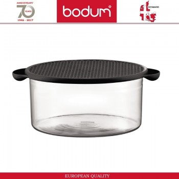 Емкость BISTRO для запекания, разогрева и хранения с крышкой-подставкой, 2.5 л, BODUM