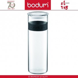 Банка PRESSO для спагетти, 1900 мл, стекло, черный, BODUM