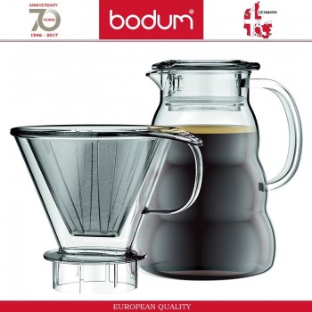 Капельный кофейник Melior, 1000 мл, черный фильтр, BODUM