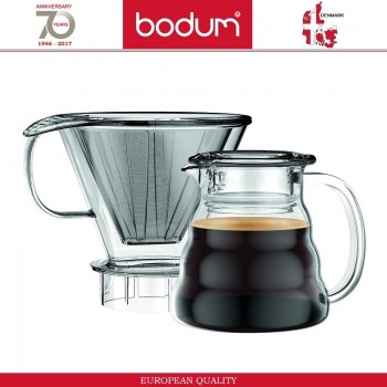 Капельный кофейник Melior, 600 мл, черный фильтр, BODUM