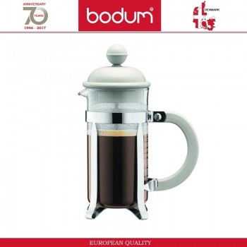 Френч-пресс CAFFETTIERA для кофе, чая, 350 мл, белый, BODUM