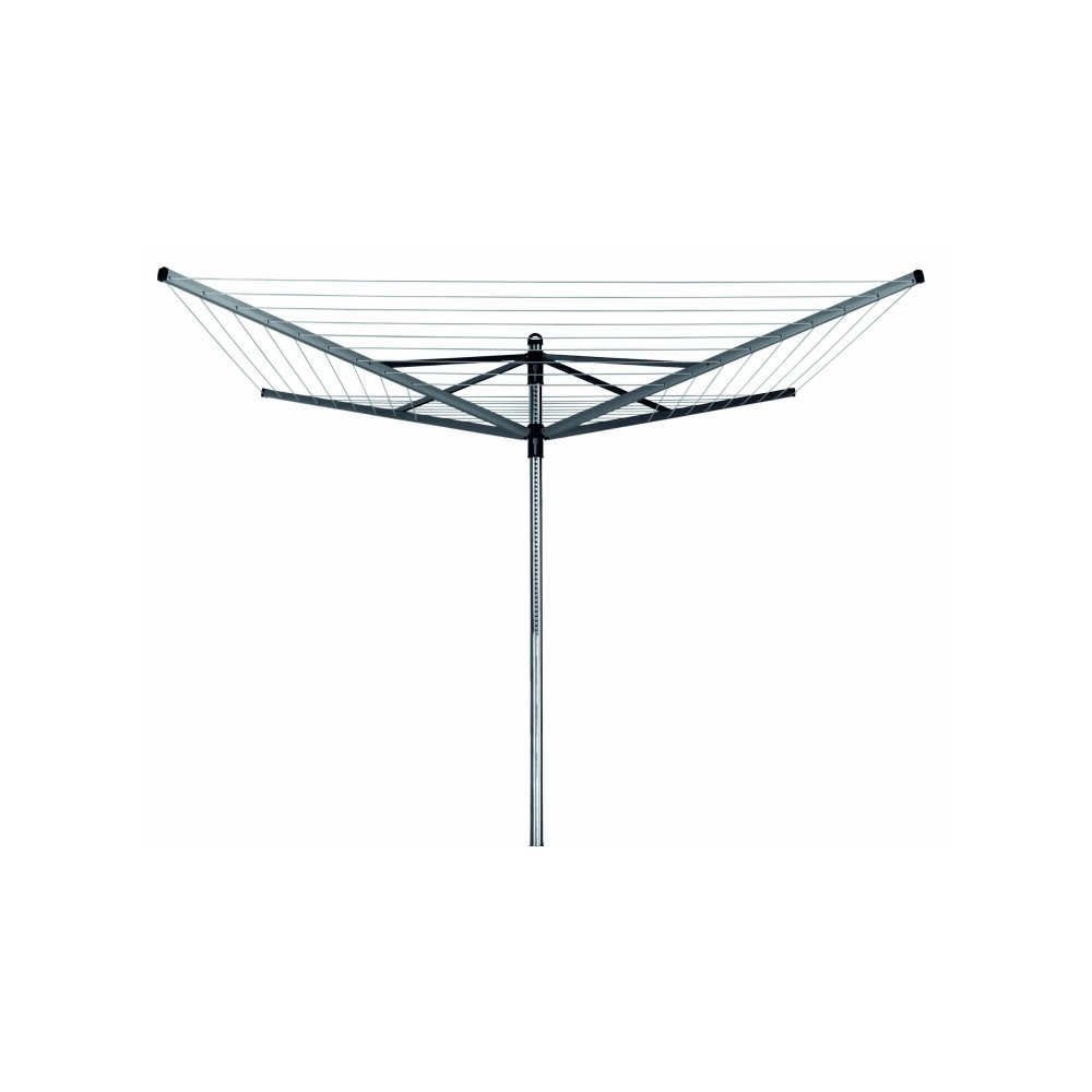 Сушилка уличная для белья с регулировкой высоты, H 129-187 см, D 4,5 м, металл, серия Lift-O-Matic, Brabantia