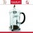 Френч-пресс CAFFETTIERA для кофе, чая, 1000 мл, зеленый, BODUM