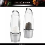 Набор мельниц Milston для перца и соли, 2 шт, H 14 см, Cole & Mason