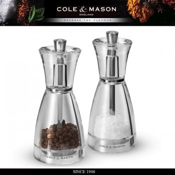 Набор мельниц Pina для перца и соли, 2 предмета, Cole & Mason