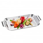 Противень-гриль, L 33 см, W 18 см, H 2,5 см, сталь нержавеющая, серия BBQ, GEFU