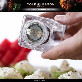 Мельница Cube для соли, H 14.5 см, Cole & Mason